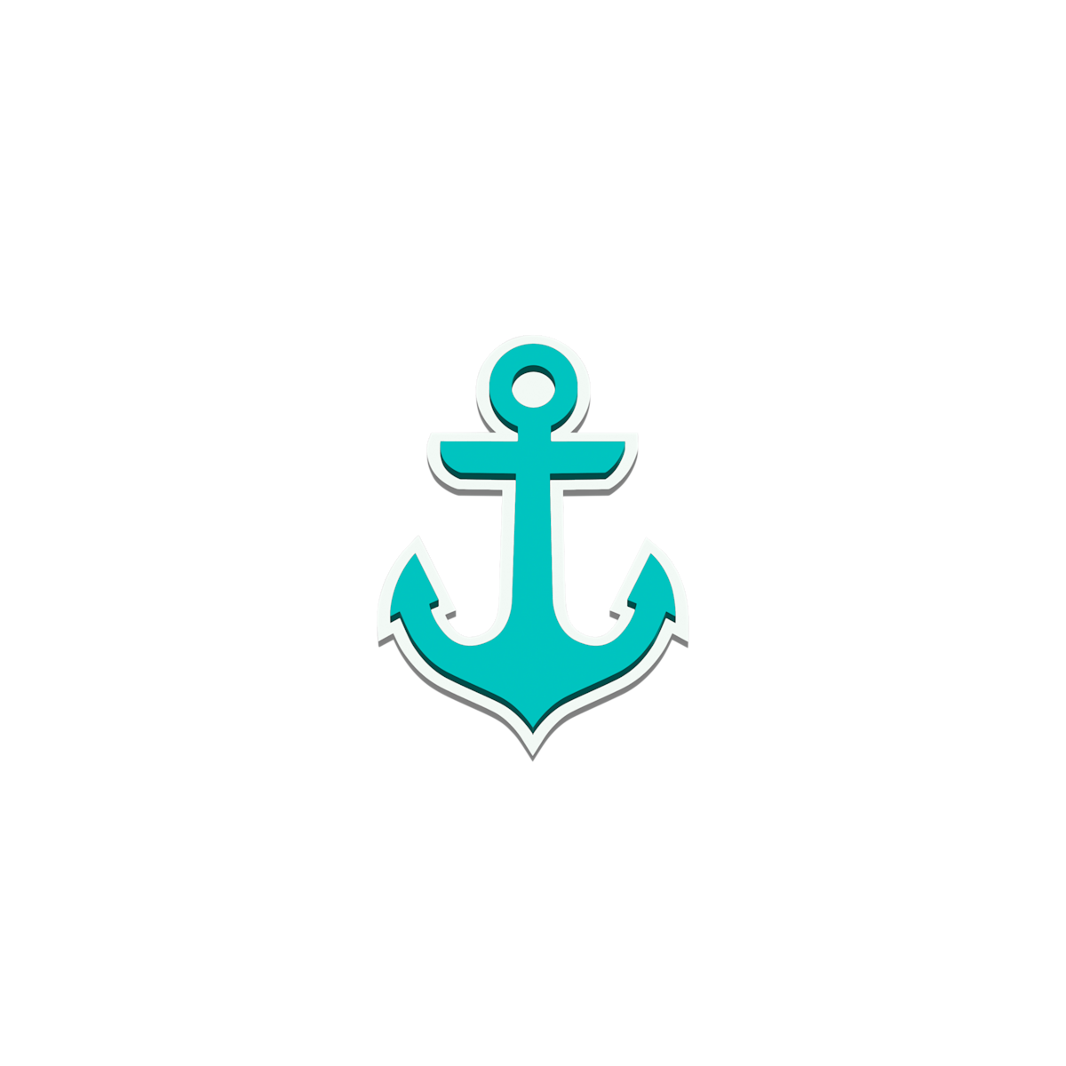 Bogg Bit - Turquoise Anchor - Lite Tailgate Carry