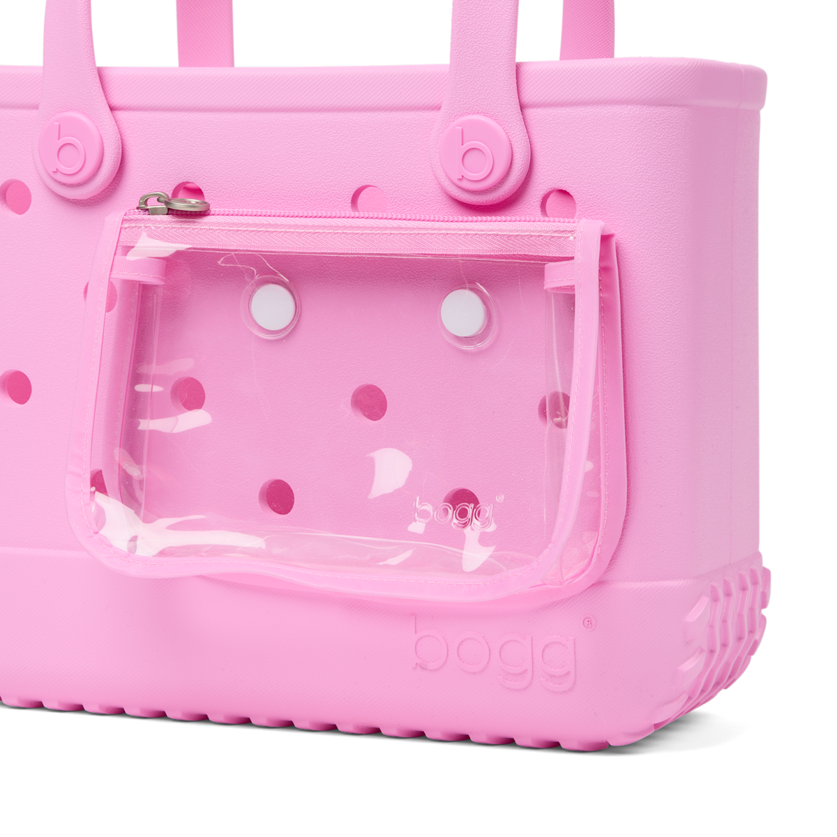 Bitty Bogg Bag - Pink Taffy - Simple Shoreline Tote