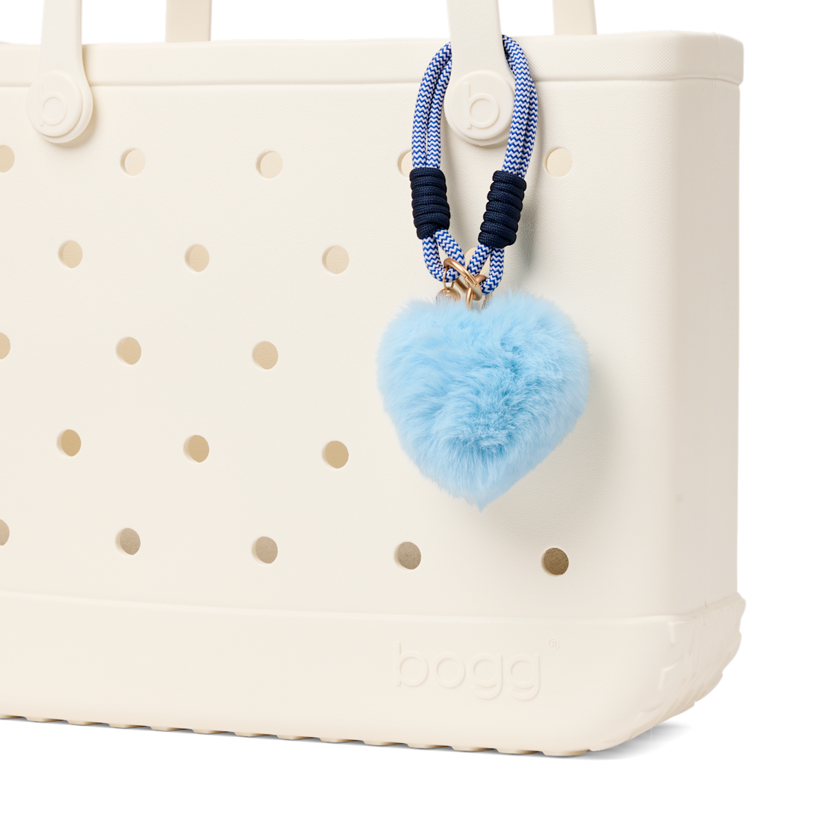 Bogg'd & Charmed - Blue Heart Pouf - Premium Game Day Essential