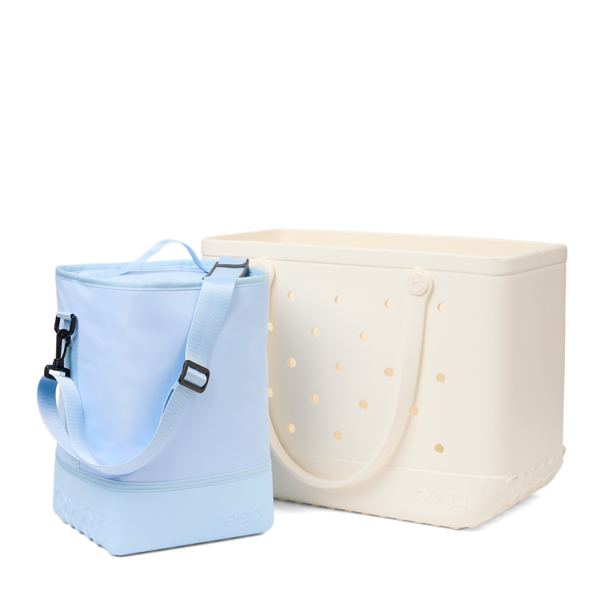 Bogg Brrr Half Cooler - Blue Skies and Bogg Bag - Soft Road Trip Companion