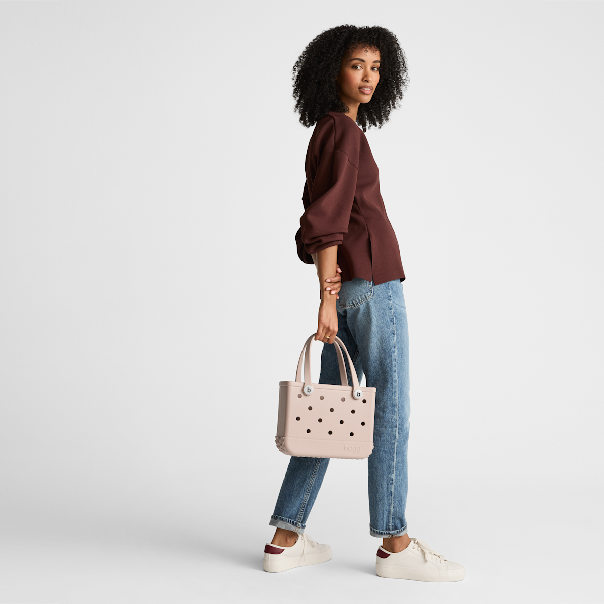 Bitty Bogg Bag - Pink Taffy - Simple Shoreline Tote